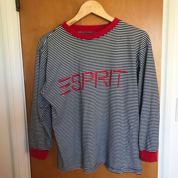 Vintage Esprit Striped Top - Picture 2 of 2